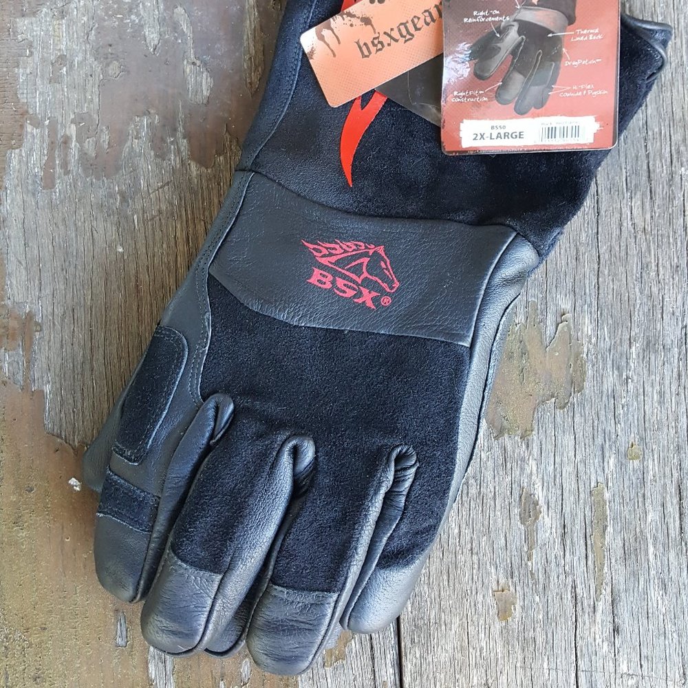 BSX Glove Protective Work Gloves BSX Gear Stick/MIG Glove - BS50